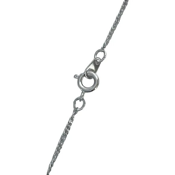 Auth SWAROVSKI - Silver Clear Hardware Swarovski Crystal Necklace - Picture 4 of 4